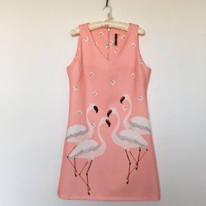 Julian Taylor Dress with Birds & Flowers Sz 10